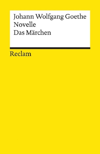 Buchcover und Innenansicht für das Buch: Novelle. Das Märchen