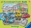 Buchcover und Innenansicht für das Buch: Ravensburger® Puzzle-Buch: Fahrzeuge