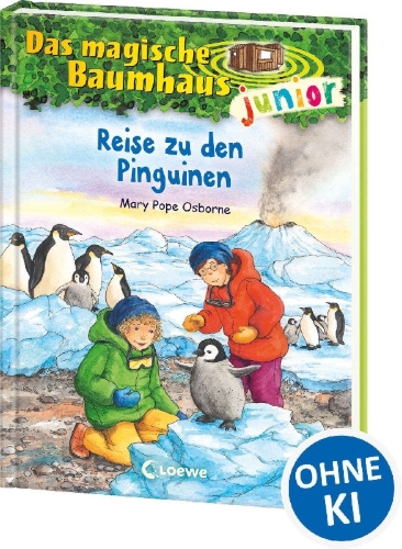 Buchcover und Innenansicht für das Buch: Eve of the Emperor Penguin