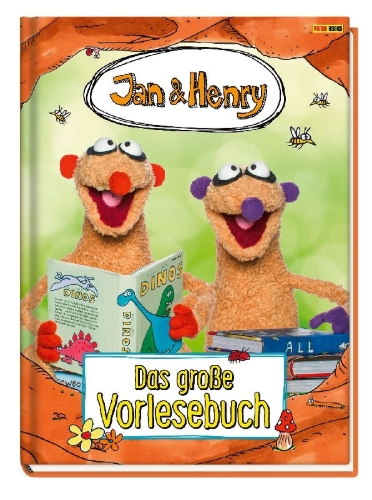 Buchcover und Innenansicht für das Buch: Jan & Henry: Das große Vorlesebuch