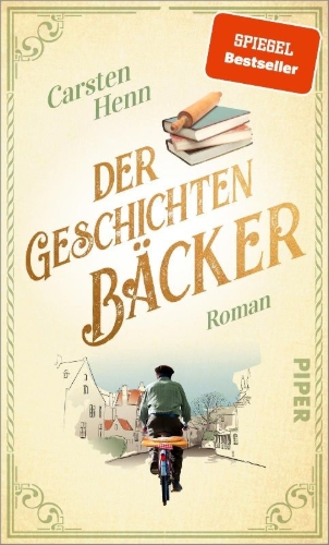 Buchcover und Innenansicht für das Buch: Der Geschichtenbäcker