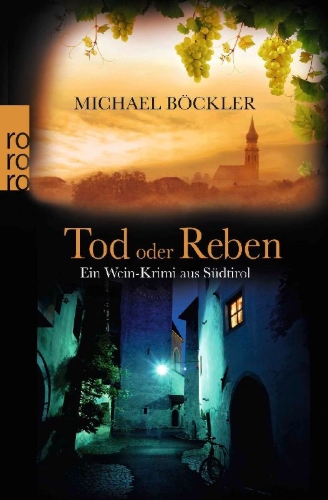 Buchcover und Innenansicht für das Buch: Tod oder Reben