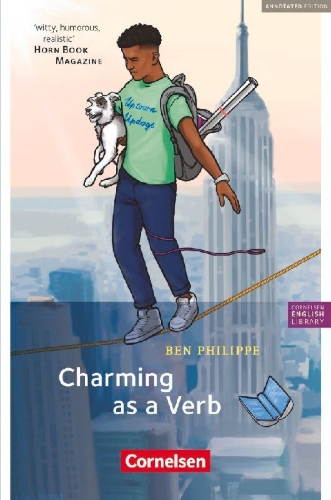 Buchcover und Innenansicht für das Buch: Charming as a verb