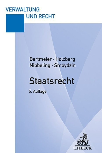 Buchcover und Innenansicht für das Buch: Staatsrecht
