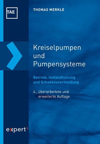 Buchcover und Innenansicht für das Buch: Kreiselpumpen und Pumpensysteme