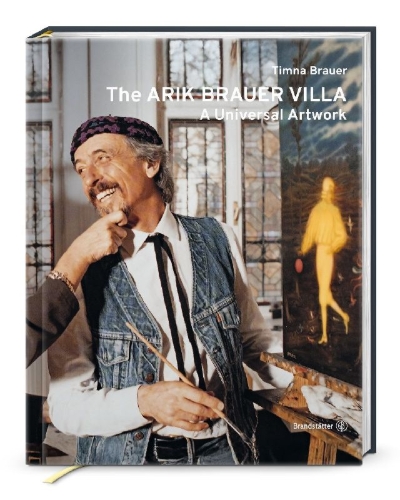 Buchcover und Innenansicht für das Buch: The Arik Brauer Villa