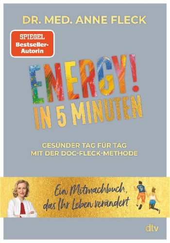 Buchcover und Innenansicht für das Buch: ENERGY! in 5 Minuten