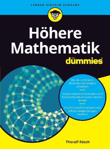 Buchcover und Innenansicht für das Buch: Höhere Mathematik für Dummies