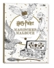 Buchcover und Innenansicht für das Buch: Harry Potter: Magisches Malbuch