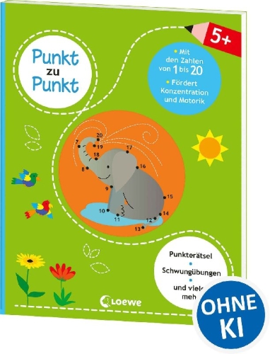 Buchcover und Innenansicht für das Buch: Je relie les points