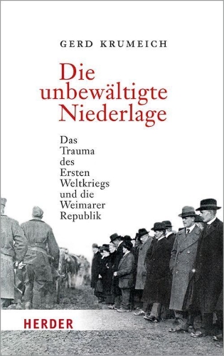 Buchcover und Innenansicht für das Buch: Die unbewältigte Niederlage