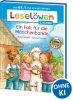 Buchcover und Innenansicht für das Buch: Leselöwen 2. Klasse - Ein Fall für die Mädchenbande