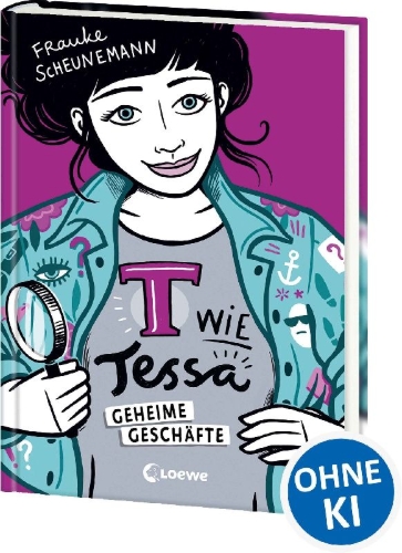 Buchcover und Innenansicht für das Buch: T wie Tessa (Band 3) - Geheime Geschäfte