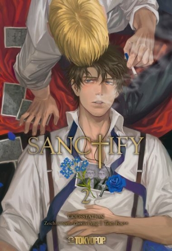 Buchcover und Innenansicht für das Buch: SANCTIFY 02