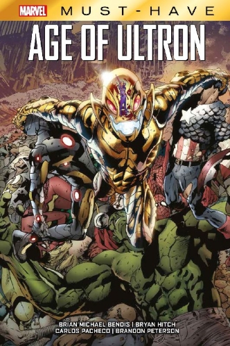 Buchcover und Innenansicht für das Buch: Avengers (2010) #12.1; Age of Ultron (2013) #1-#10