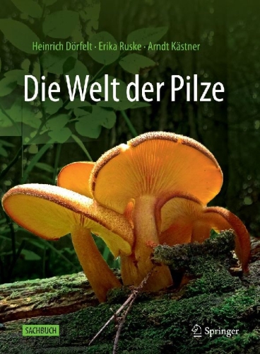 Buchcover und Innenansicht für das Buch: Die Welt der Pilze