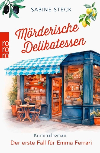 Buchcover und Innenansicht für das Buch: Mörderische Delikatessen