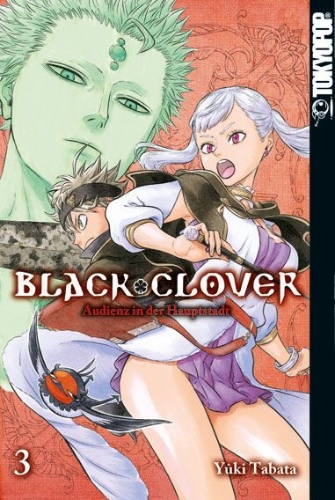 Buchcover und Innenansicht für das Buch: Black Clover 03