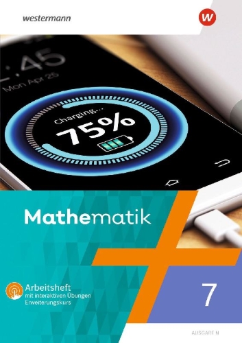Buchcover und Innenansicht für das Buch: Mathematik - Ausgabe N 2020. Arbeitsheft 7E mit interaktiven Übungen