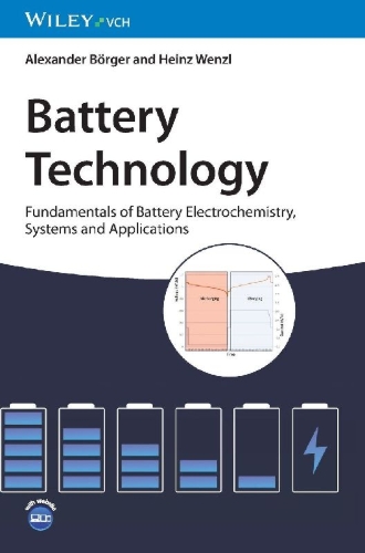Buchcover und Innenansicht für das Buch: Battery Technology