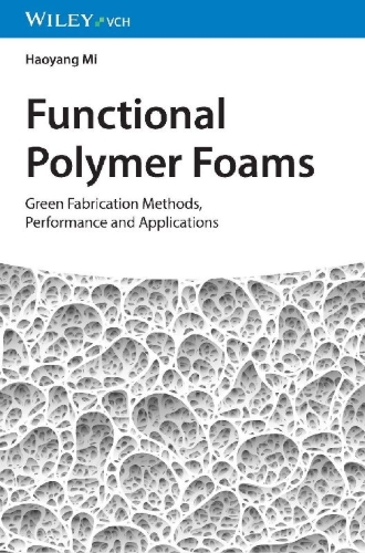 Buchcover und Innenansicht für das Buch: Functional Polymer Foams