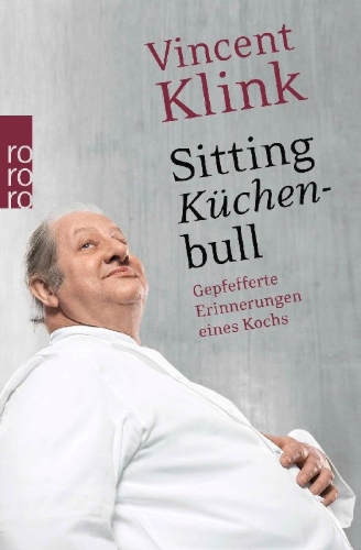 Buchcover und Innenansicht für das Buch: Sitting Küchenbull