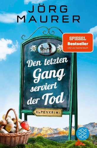 Buchcover und Innenansicht für das Buch: Den letzten Gang serviert der Tod
