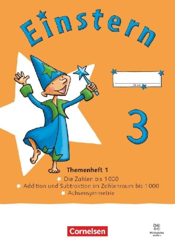 Buchcover und Innenansicht für das Buch: Einstern Mathematik 03. Themenheft 1 - Verbrauchsmaterial