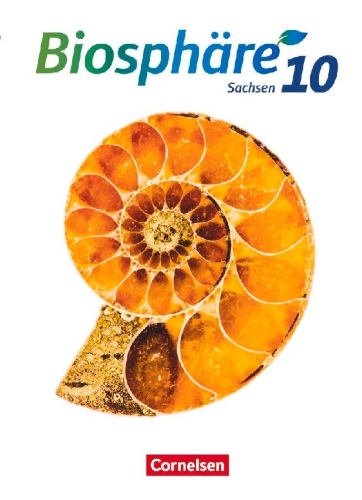 Buchcover und Innenansicht für das Buch: Biosphäre Sekundarstufe I 10. Schuljahr. Gymnasium Sachsen - Schulbuch