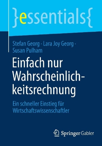 Buchcover und Innenansicht für das Buch: Einfach nur Wahrscheinlichkeitsrechnung