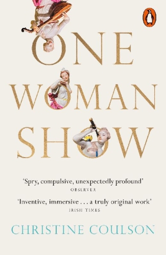Buchcover und Innenansicht für das Buch: One Woman Show