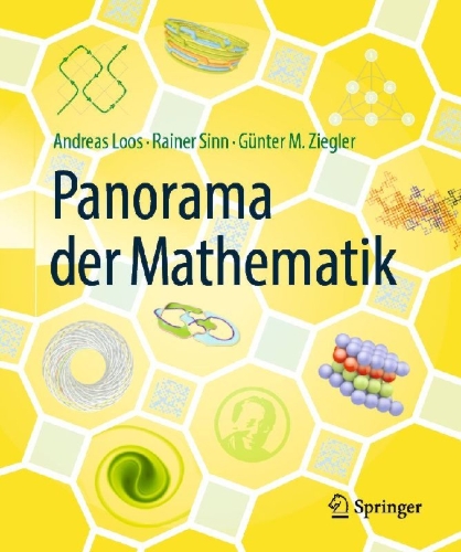 Buchcover und Innenansicht für das Buch: Panorama der Mathematik