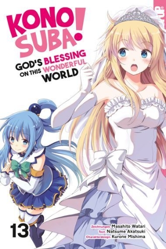 Buchcover und Innenansicht für das Buch: Konosuba! God's Blessing On This Wonderful World! 13