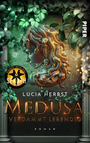 Buchcover und Innenansicht für das Buch: Medusa: Verdammt lebendig