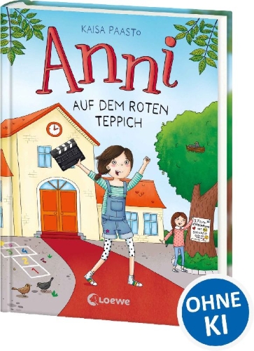 Buchcover und Innenansicht für das Buch: Anni kaverinkesyttäjä punaisella matolla