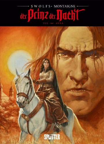 Buchcover und Innenansicht für das Buch: Der Prinz der Nacht. Band 8