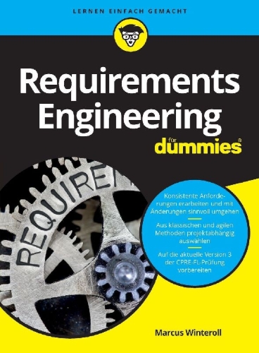 Buchcover und Innenansicht für das Buch: Requirements Engineering für Dummies