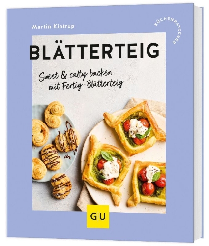Buchcover und Innenansicht für das Buch: Blätterteig