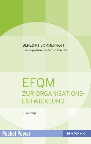 Buchcover und Innenansicht für das Buch: EFQM zur Organisationsentwicklung