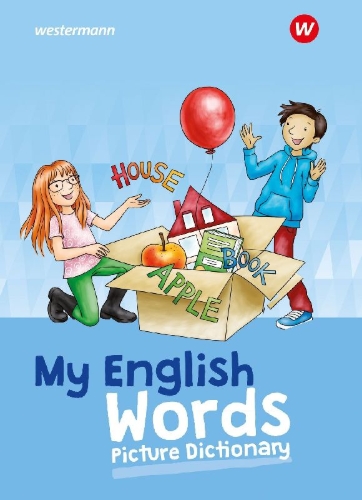 Buchcover und Innenansicht für das Buch: My English Words
