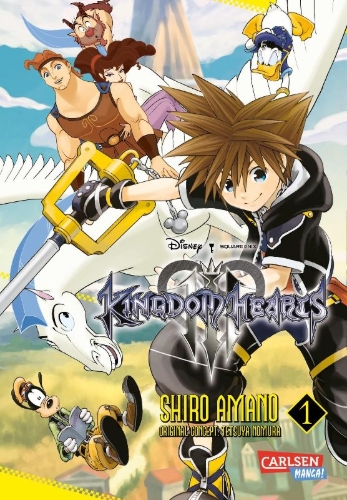 Buchcover und Innenansicht für das Buch: Kingdom Hearts III