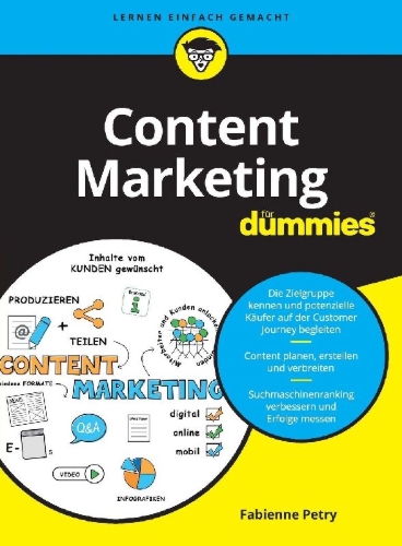 Buchcover und Innenansicht für das Buch: Content Marketing für Dummies