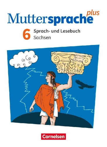 Buchcover und Innenansicht für das Buch: Muttersprache plus 6. Schuljahr. Schülerbuch