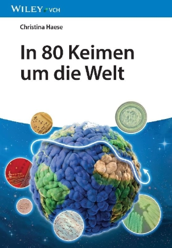 Buchcover und Innenansicht für das Buch: Reise um die Erde in 80 Keimen