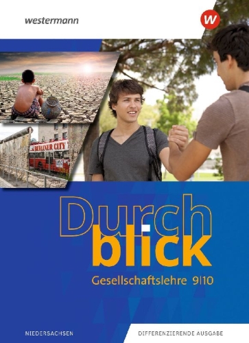 Buchcover und Innenansicht für das Buch: Durchblick Gesellschaftslehre 9 / 10. Schulbuch