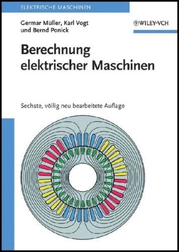 Buchcover und Innenansicht für das Buch: Berechnung elektrischer Maschinen