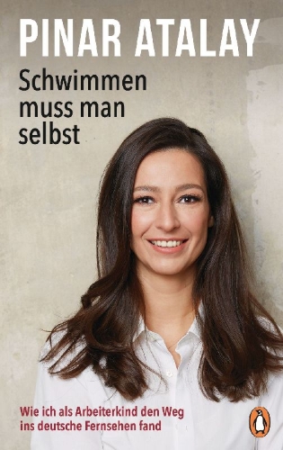 Buchcover und Innenansicht für das Buch: Schwimmen muss man selbst