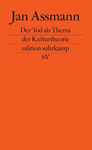 Buchcover und Innenansicht für das Buch: Der Tod als Thema der Kulturtheorie