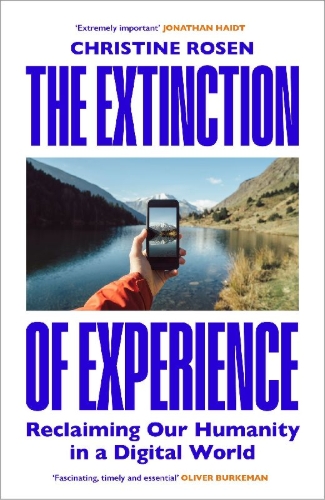 Buchcover und Innenansicht für das Buch: The Extinction of Experience