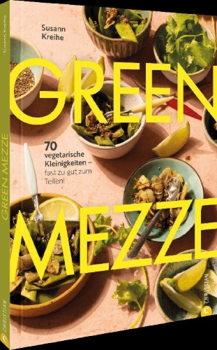 Buchcover und Innenansicht für das Buch: Green Mezze